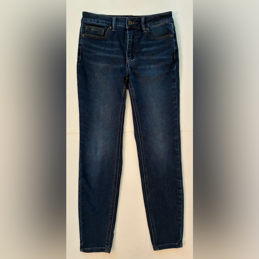 Ellen Tracy Jocelyn Mid-Rise Skinny Ankle Jeans stretch Size 2